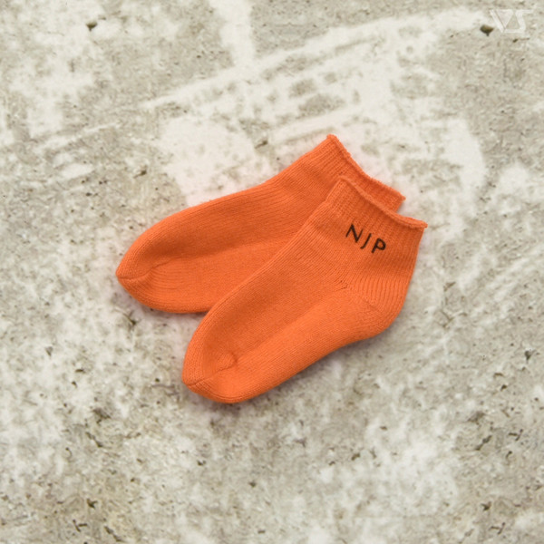 NJP Logo Short Socks (Orange), Volks, Accessories, 4518992433844